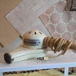 Vintage Kenmore Cream Handheld Hair Dryer